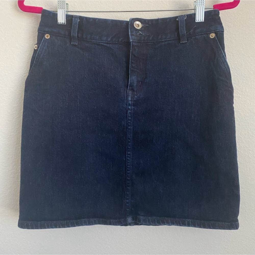 Ralph Lauren Jeans Co Premium Denim Skirt 6